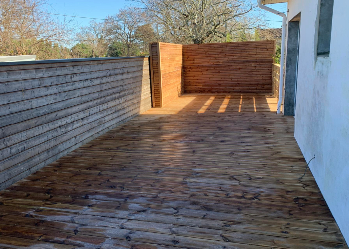 Terrasse bois, abris bois et clôture bois Terrasse bois, abris bois et clôture bois